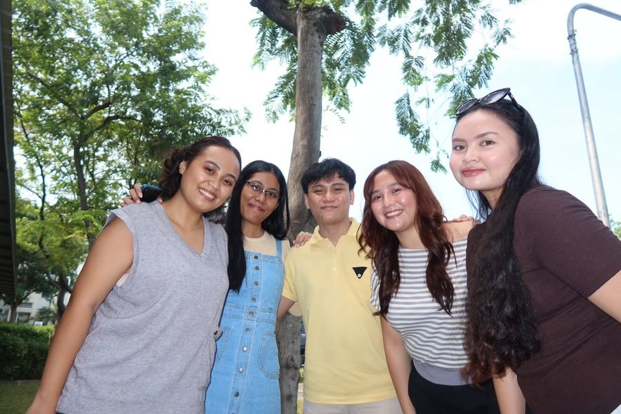 The Work Beyond Borders team together at a meetup